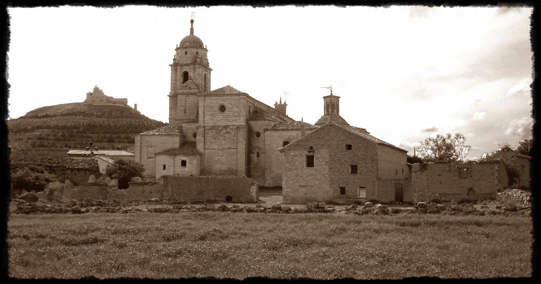Castrojeríz en sepia