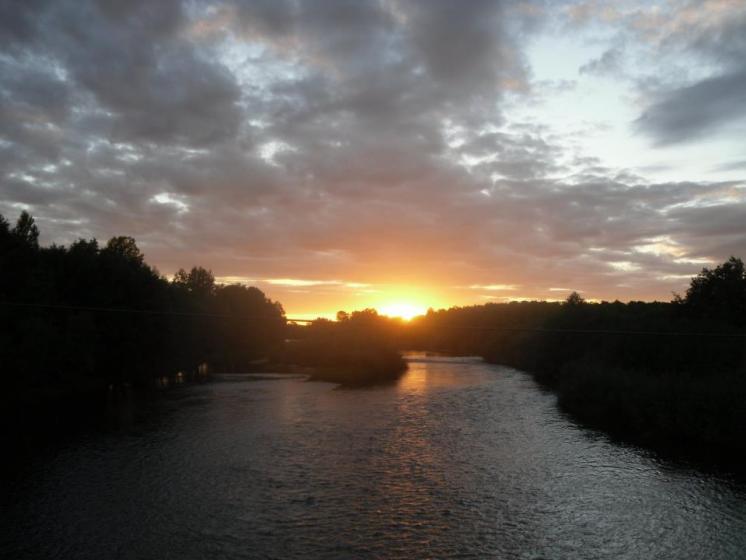 Atardecer en el Tera